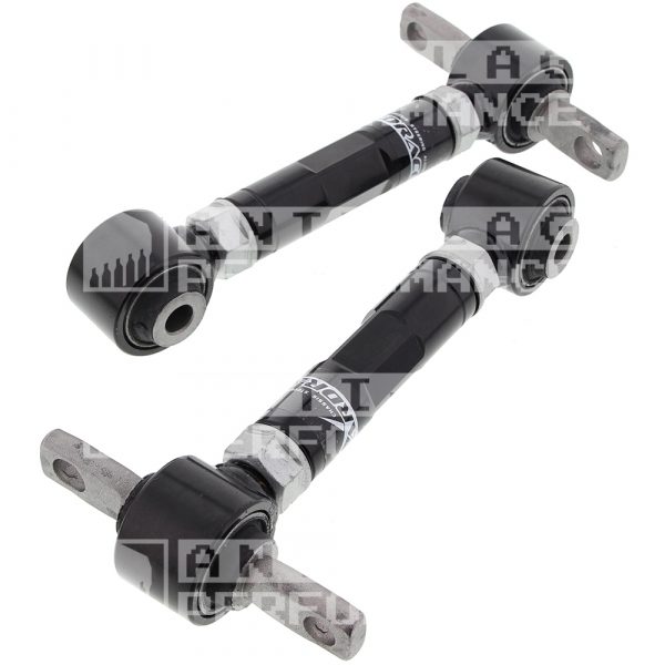 Hardrace camber kit achterzijde geharde rubberen bussen (Zwart)