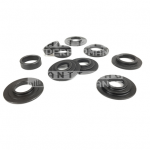 Supertech klepveren + titanium klepschotels + klepzittingen 80@ 40.4mm - Afbeelding 2