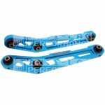 Hardrace Draagarmen achterzijde onder -20mm - Blauw - Gehard rubberen bussen