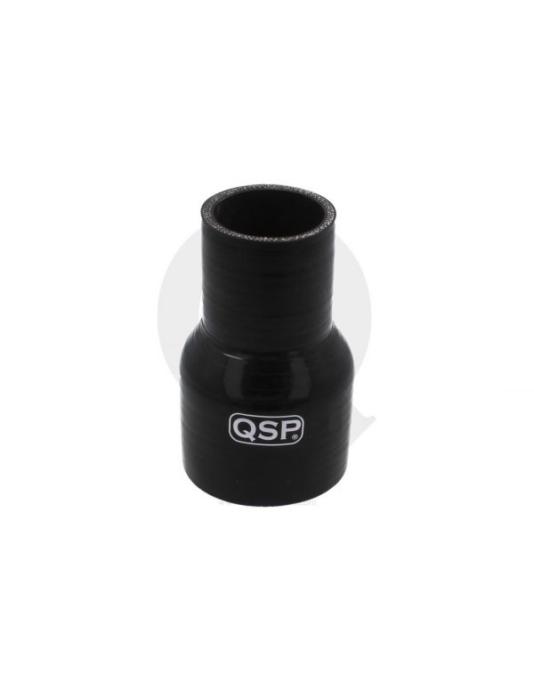 QSP Siliconen slang verloop 76 - 63 mm (Recht)