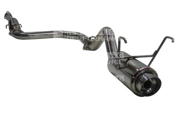 SRS catback uitlaatsysteem RVS G50
