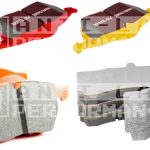EBC remblokken achterzijde