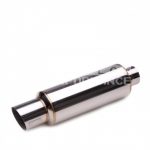 Skunk2 einddemper universeel rvs (3.0")