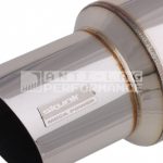Skunk2 einddemper universeel rvs (3.0") - Afbeelding 2