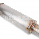 Flowmonster demper Ø63.5mm/2.5'' rvs