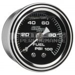 GlowShift Brandstofdrukmeter 0 - 100 PSI