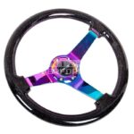 NRG Stuur 350mm 76mm Dish (Glitter, hout) - Afbeelding 3