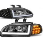 ALP Led koplampen blackhousing (Civic 92-95 2/3DRS)
