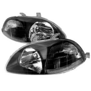 TYC koplampen blackhousing (Civic 96-98)