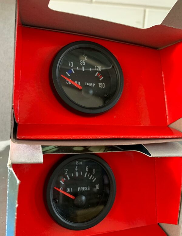 ALP Classic stijl oliedruk & olie temperatuur meter 52mm