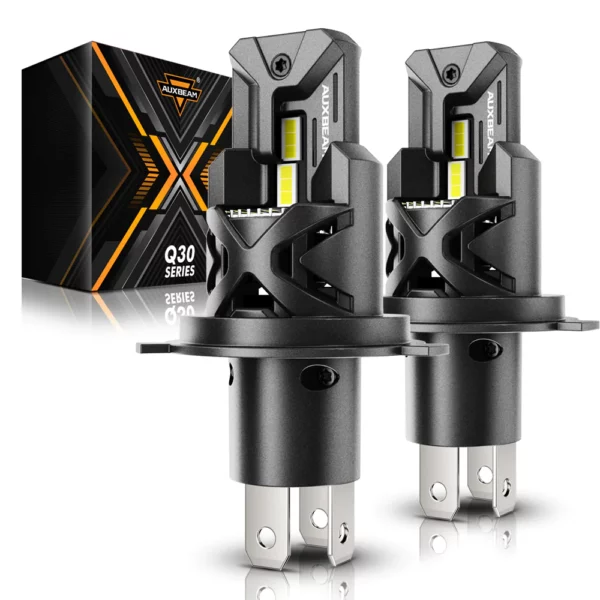Auxbeam H4/9003/HS1 LED lampen Q30-series