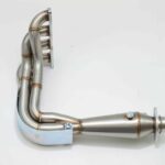 1320 Performance uitlaatspruitstuk 4-1 2.5 inch rvs "RMF" (Megaphone)