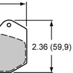 Wilwood remblokken BP-10 #6712 (voor 6-pots klauwen) - Afbeelding 2