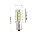 Auxbeam Lampje (achteruitrij licht) (1156/P21W/BA15S) - Afbeelding 3