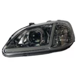 ALP Koplampen LED blackhousing (Civic 99-00) SMOKED (Facelift) - Afbeelding 3