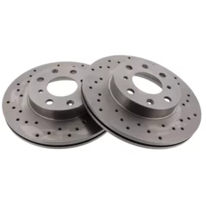 Brakemax Remschijven voorzijde (242mm / 4x100) - Geboord