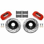 Wilwood Brake kit voorzijde - Rode 4p remklauwen en 262mm geboorde + gegroefde schijven - Afbeelding 2