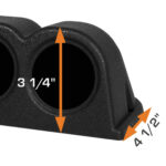 GlowShift Meterhouder 52mm universeel - Afbeelding 2