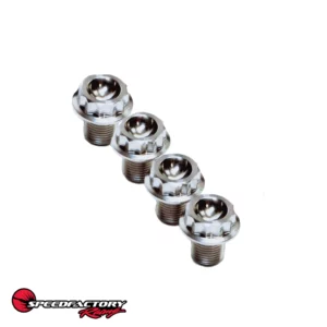 SpeedFactory Titanium VTEC Oil Squirter Block-Off Bolt Kit (4PC) B/K/F