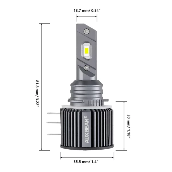 Auxbeam H15 LED lampen - Afbeelding 2