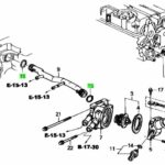 Honda Koelvloeistof verbindingspijp O-ring pakking (31.2X4.1) - Afbeelding 2