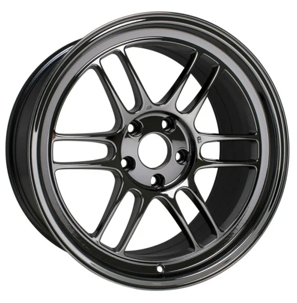Enkei RPF1 Velgen 17 inch 8.5J ET30 5x114.3 Black Chrome